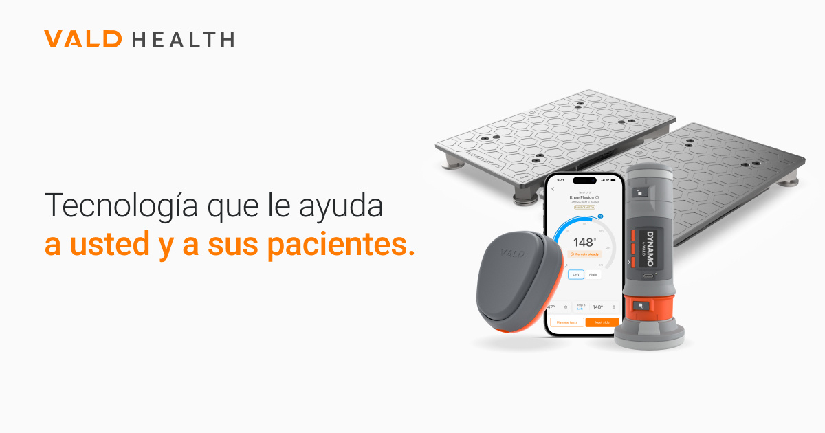 Vald App VALD Health | Tecnología que le ayuda a usted y a sus pacientes
